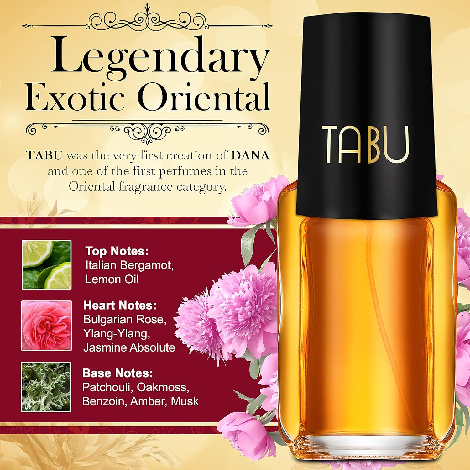 Dana Tabu Eau de Cologne Spray 90 ml for Women