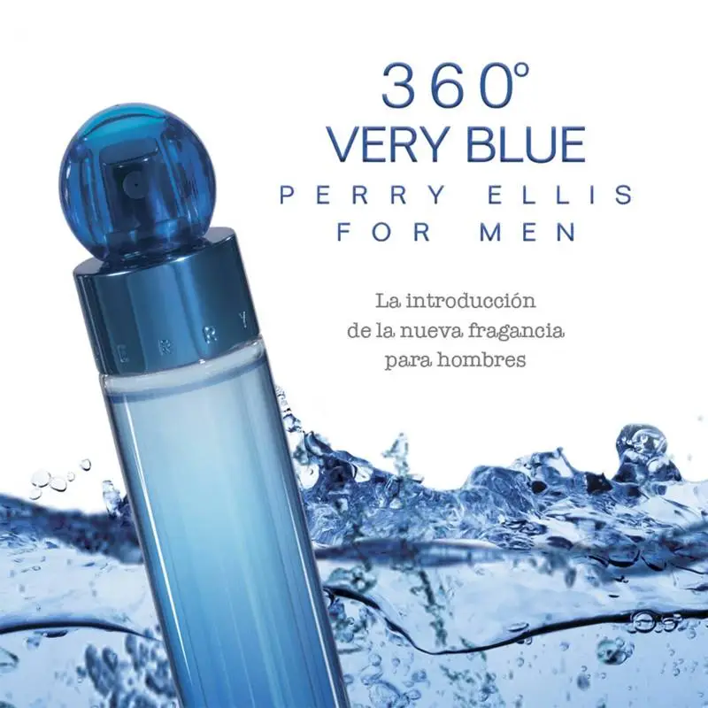 Perry Ellis 360 Blue 100 ml Eau De Toilette Spray for Women