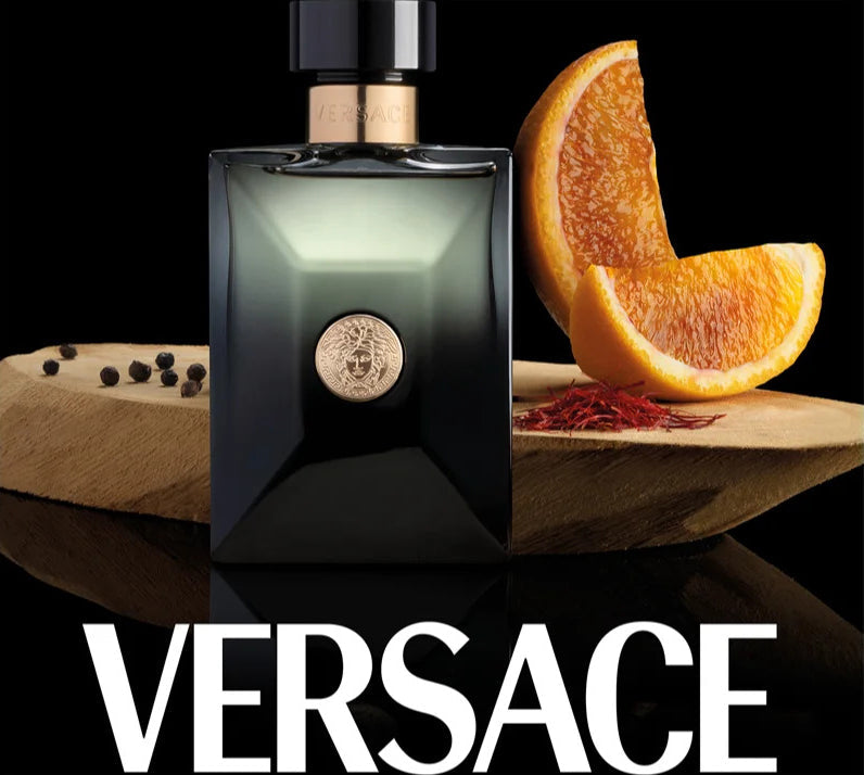 Versace Pour Homme Oud Noir 100 ml Eau De Perfume Spray for Men