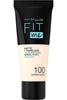 Fit Me Matte Poreless Liquide Foundation 100 Warm Ivory 30 Ml - 100 Warm Ivory