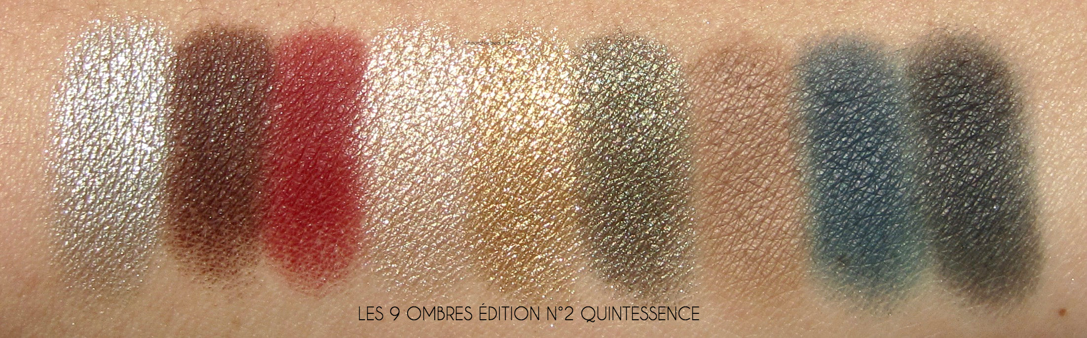 W. Les 9 Ombres Eye Shadow Collection Ausgabe Nr. 2 Quintessence 6,3 Gr 